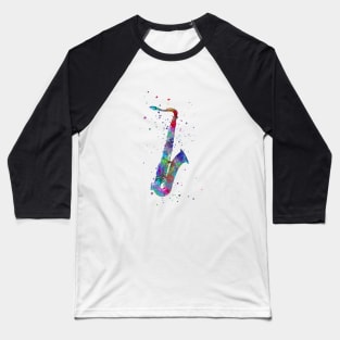 Saxophone Baseball T-Shirt